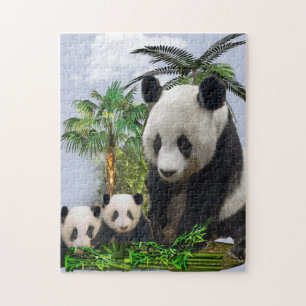 Panda Beren Legpuzzel