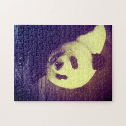 Panda-Beren. Legpuzzel (Horizontaal)