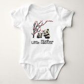 Panda Beren Little Sister Romper (Voorkant)