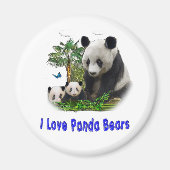 Panda Beren Magneet (Voorkant)