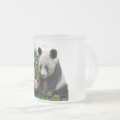 Panda beren matglas koffiemok (Voorkant rechts)