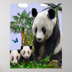 Panda Beren Poster