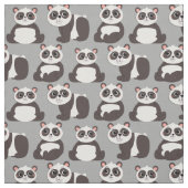 Panda Beren Schattige Kinderen Stof (Swatch)