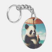 Panda Beren Sleutelhanger (Voorkant Links)