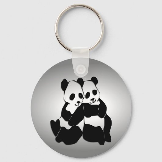 Panda Beren Sleutelhanger (Voorkant)
