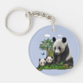 Panda beren sleutelhanger (Voorkant)