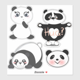 Panda Beren Sticker