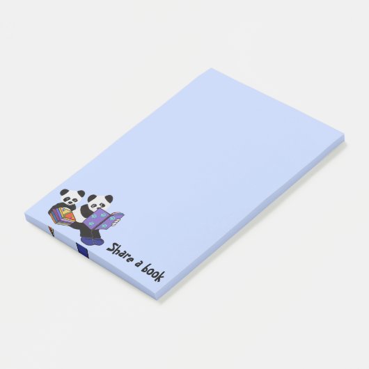 Panda Beren Storytime Post-it® Notes (Schuin)