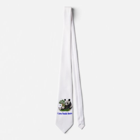 Panda Beren Stropdas (Voorkant)