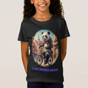 Panda beren t-shirt
