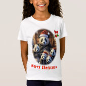 Panda Beren T-shirt (Voorkant)
