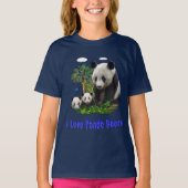 Panda Beren T-shirt (Voorkant)