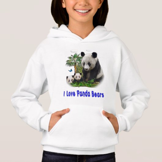 Panda-beren t-shirts (Voorkant)