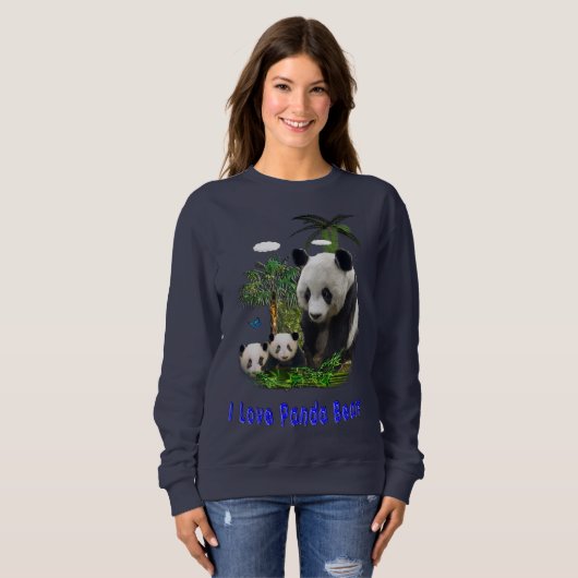 Panda Beren Trui (Voorkant volledig)