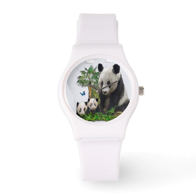 Panda beren vrouwen horloges (Voorkant)