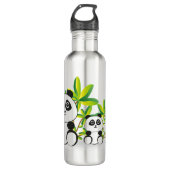 Panda Beren Waterfles (Voorkant)