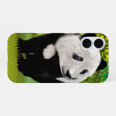 Panda berenjong iPhone 16 hoesje (Achterkant horizontaal)