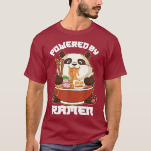 PANDA BEVOEGD DOOR RAMEN  Vet Panda Eating Ramen T-shirt