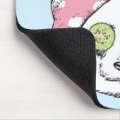Panda bij de ruimteka muismat (Hoek)