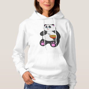 Panda bij Eaten met Spoon & Bowl Hoodie