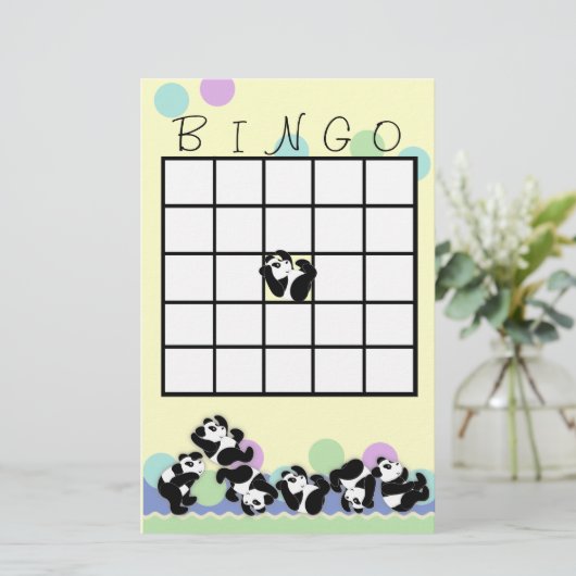 Panda Bingo (Staand voorkant)