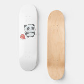 Panda & Bird, endoky.com Persoonlijk Skateboard (Voorkant)