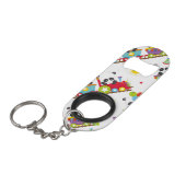 PANDA-BIRTHDAY-02 MINI FLESSENOPENER (Voorkant Gekanteld)