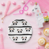 Panda Birthday Baby Party Papieren Bordje (Feest)