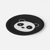 Panda Birthday Borden Papieren Bordje (Gekanteld)