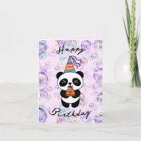 Panda birthday