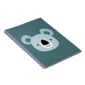 Panda Birthday Kinder kunst Notitieboek (Rechterzijde)