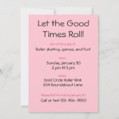 Panda Birthday Uitnodiging (Achterkant)