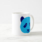 Panda - Blauw Koffiemok (Voorkant rechts)
