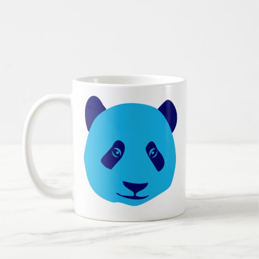 Panda - Blauw Koffiemok (Links)