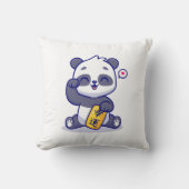 panda blij kussen (Voorkant)