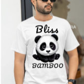 Panda Bliss T-shirt - Schattig Bamboe Design