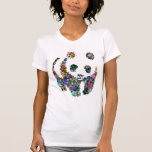 Panda bloemen shirt<br><div class="desc">Panda Flowers Tshirt is een panda gemaakt van een tropische bloemencollage. Ongewoon leuk en sfeervol Deze Panda natuur Tshirt combineert zowel de fauna als de flora wereld. Maakt een geweldig Earth Day cadeau voor mannen en vrouwen</div>