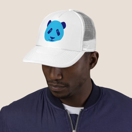 Panda Blue Trucker Pet (In situ)