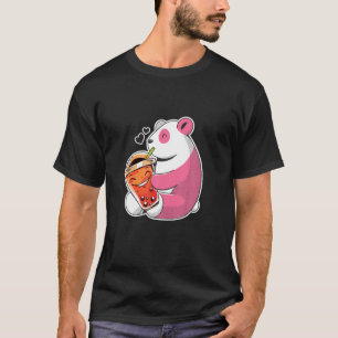 Panda Boba Tea Bubble Tea Anime Kawaii Lover Neko T-shirt