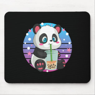 Panda Boba Tea Bubble Tea Anime Kawaii Neko Muismat