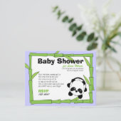 Panda-Boo Kaart (Staand voorkant)