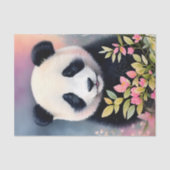 Panda Botanische Kunst Tissuepapier (Voorkant)