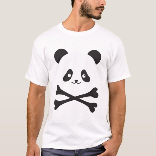 Panda Botten T-shirt (Voorkant)