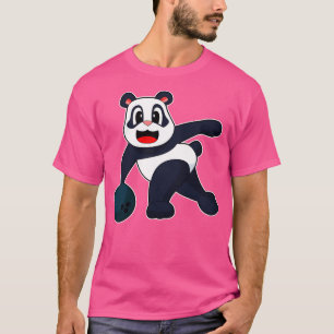 Panda Bowling bal T-shirt