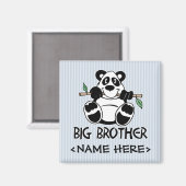 Panda Boy Big Brother Magneet (Voorkant / Achterkant)
