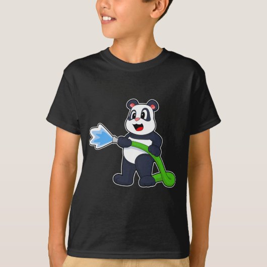 Panda brandweerslang t-shirt (Voorkant)