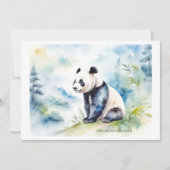 Panda brengt geluk kaart (Voorkant)