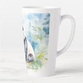 Panda brengt geluk latte mok (Rechts)