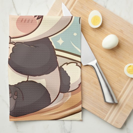  Panda Brew Absorbent Kitchen Dish Towel Theedoek (Quarter Fold)