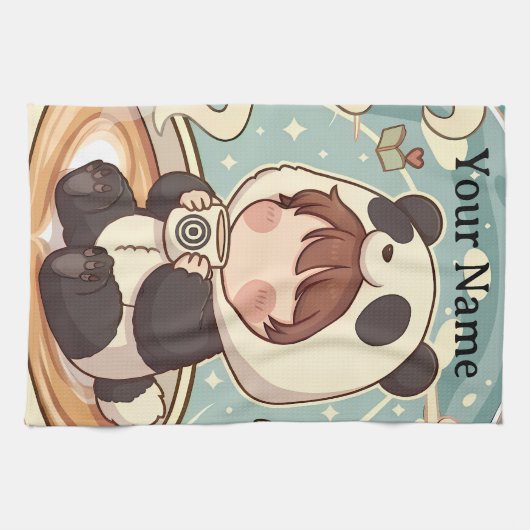  Panda Brew Absorbent Kitchen Dish Towel Theedoek (Horizontaal)